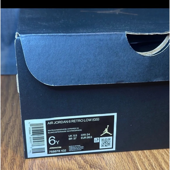 Jordan 6 retro low GS - Picture 6 of 6